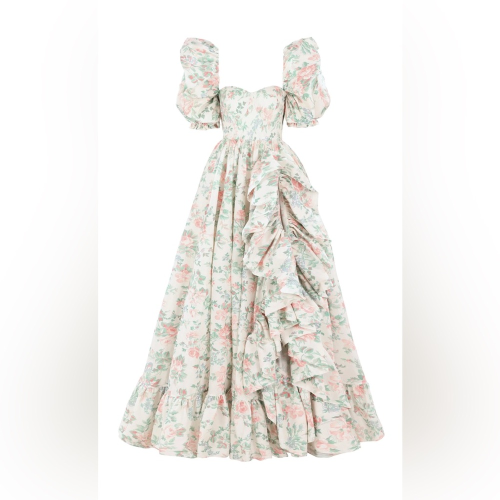 Selkie NWT Orchard House Rose Bloom Gown Floral Dress XL